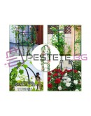 Елегантна градинска арка колона за цветя 190см